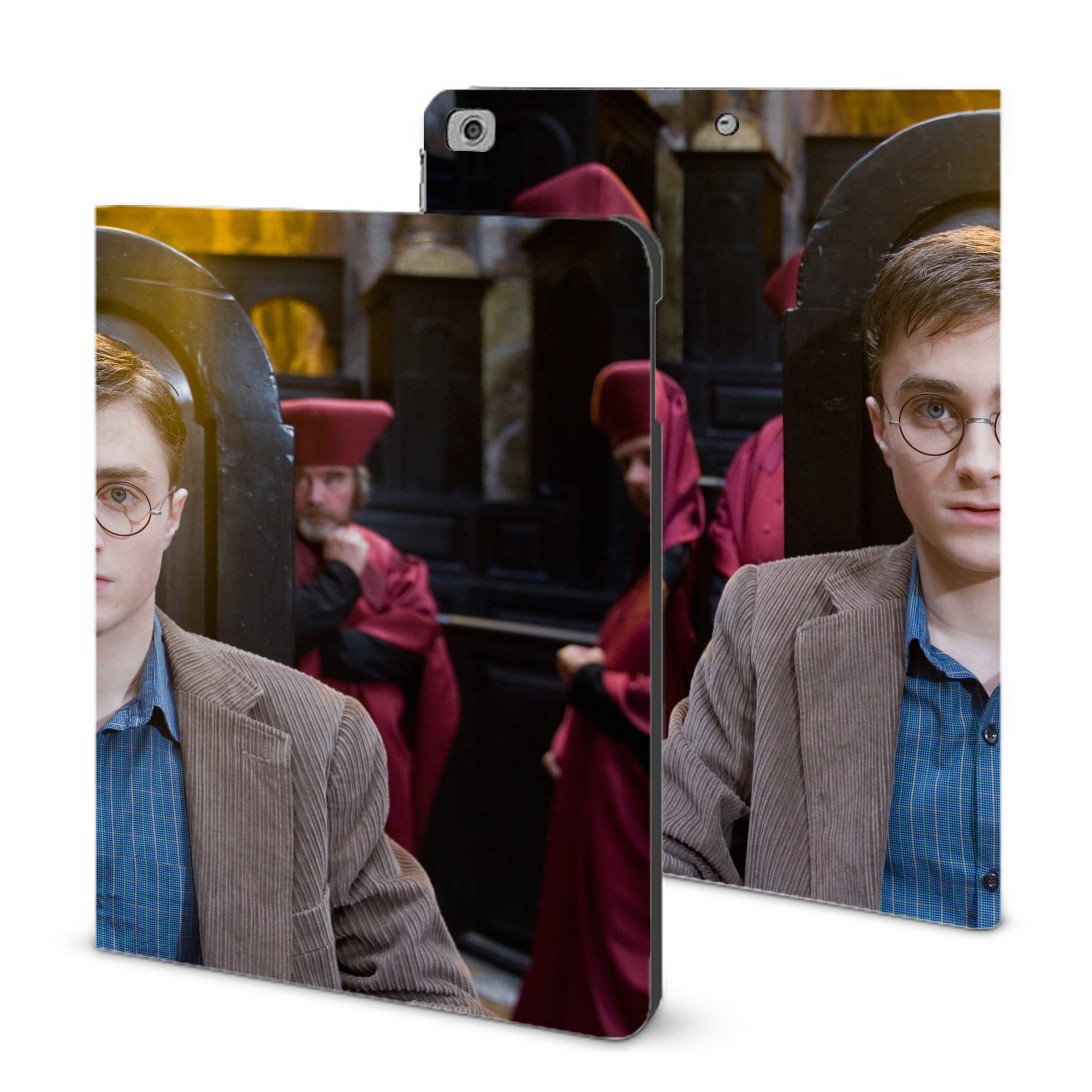 （画像用） Harry Potter ハリー・ポッターシリーズ IPad ケース ブック型 PUレザー TPU 耐衝撃 軽量 薄型 ペン収納なし 全面保護 IPad 各モデル対応